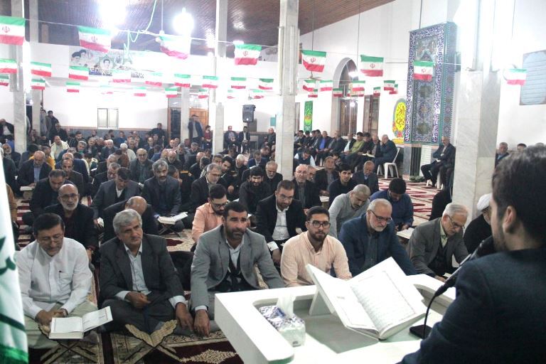 برگزاری محفل اُنس با قرآن کریم در روستای انبارسر کیاشهر