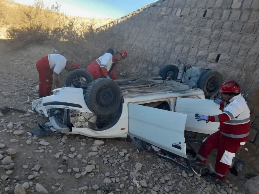 سقوط خودرو در بافت با سه کشته سقوط خودرو در بافت با سه کشته