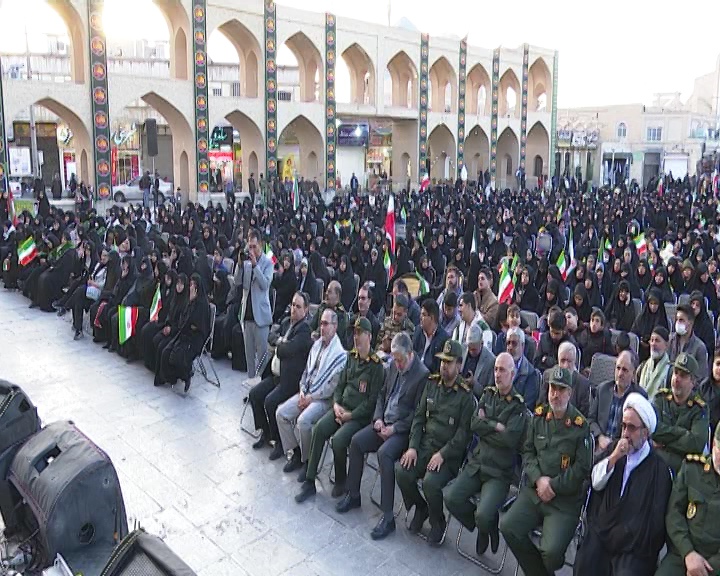 نمایش اقتدار بسیجیان استان یزد