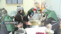 بانوان زنجانی پای کار وطن