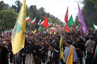 برگزاری همایش اقتدار عظیم جانفدا برای ایران امام رضایی با رمز یا علی‌ ابن موسی الرضا(علیه‌السلام) در سینه ستبر ایران اسلامی