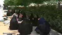 دورهمی مادران و دختران حماسه آفرین در  باغ موزه دفاع مقدس قم