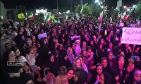 مردم سیستان و بلوچستان همچنان در میدان