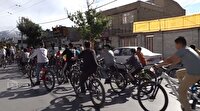 کاروان شادی دوچرخه سواری به مناسبت دهه ولایت در همدان