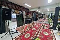 سیاه پوش شدن حسینیه و مساجد بجنورد در عزای ابا عبدالله الحسین (ع)
