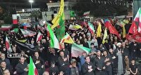 تداوم قرار‌های شبانه در قبله تهران؛ صد و نهمین اجتماع مردم ری در میدان اصلی شهر
