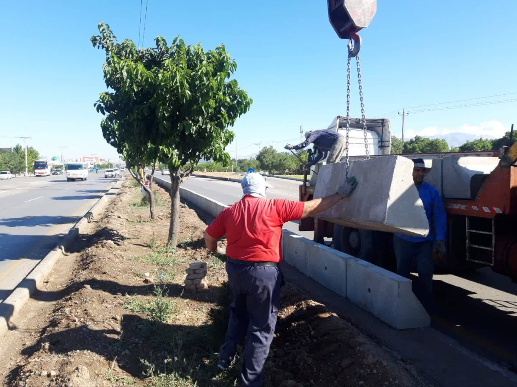 آغاز عملیات ایمن سازی کمربندی نیشابور آغاز عملیات ایمن سازی کمربندی نیشابور