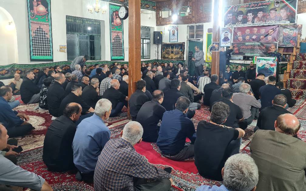 برگزاری مراسم نخستین سالگرد شهادت شهید مصطفی شیرین پور در فومن برگزاری مراسم نخستین سالگرد شهادت شهید مصطفی شیرین پور در فومن
