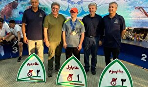 کسب چهار مدال توسط شاهو محمدی در مسابقات پاراشنای قهرمانی کشور