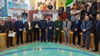 آیین بزرگداشت اولین سالگرد شهدای ورزشکار جنگ تحمیلی ۱۲ روزه در چالوس 