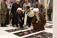 تجدید میثاق مردم و مسولان خراسان شمالی با شهدا