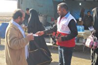 نیازسنجی میدانی برای خدمت‌رسانی هلال احمر به زائران اربعین در شلمچه