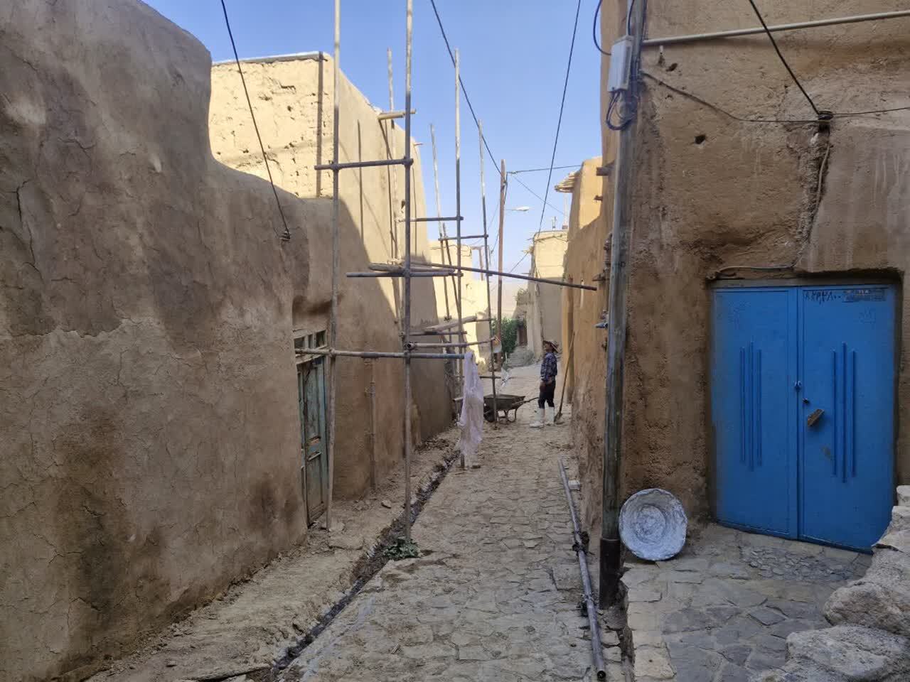آغاز  ساماندهی بافت تاریخی روستای قلعه‌بالای شاهرود