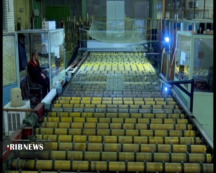 خط تولید شیشه در تبریز