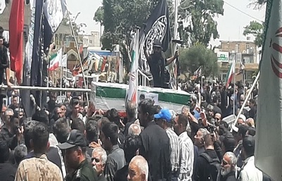 تشییع پیکر شهید مدافع وطن