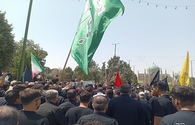 تشییع پیکر شهید مدافع وطن